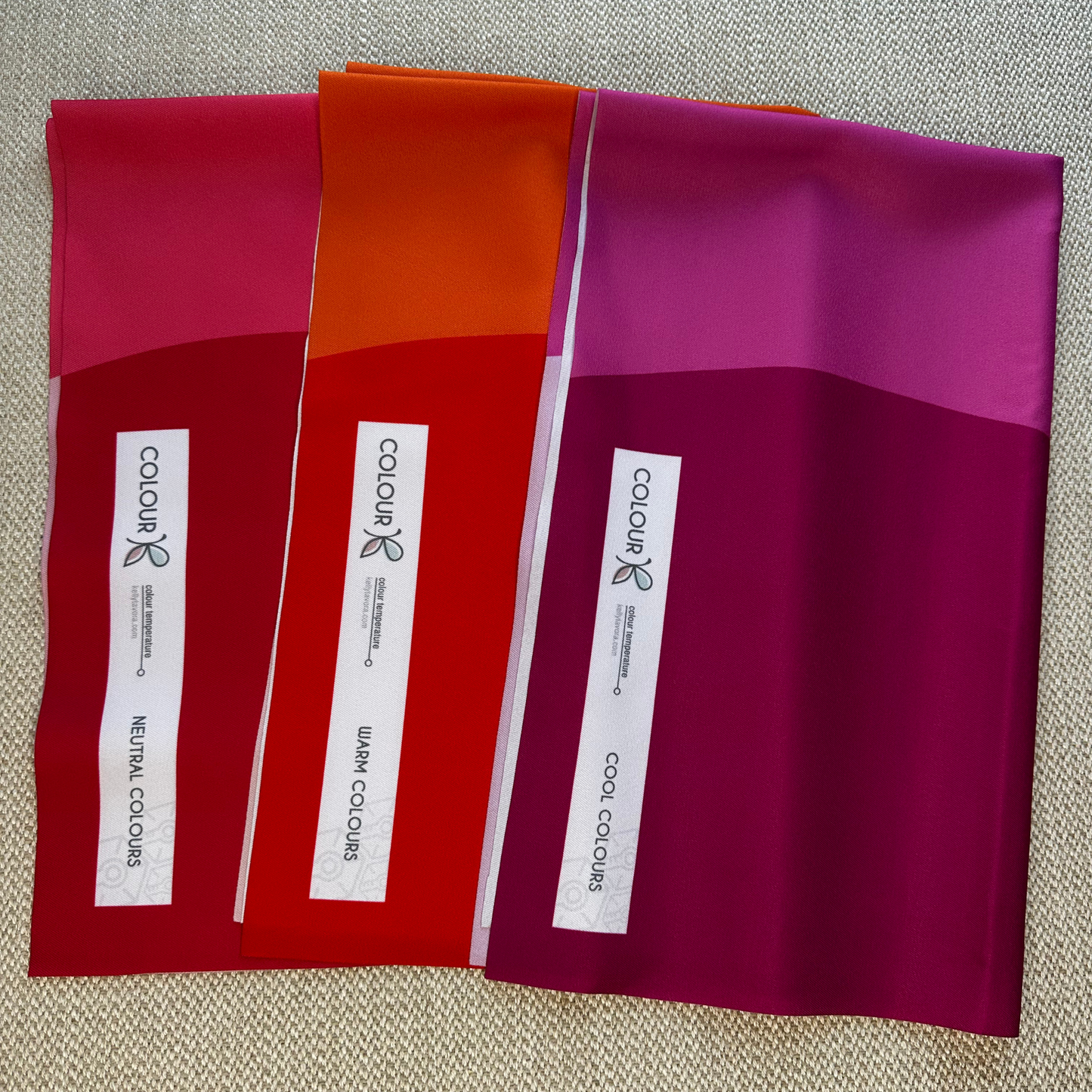 Temperature Drapes Kit - Cool, Neutral and Warm