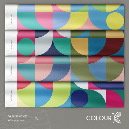 Colour Dimensions Kit - Light, Dark, Soft and Bright Colours