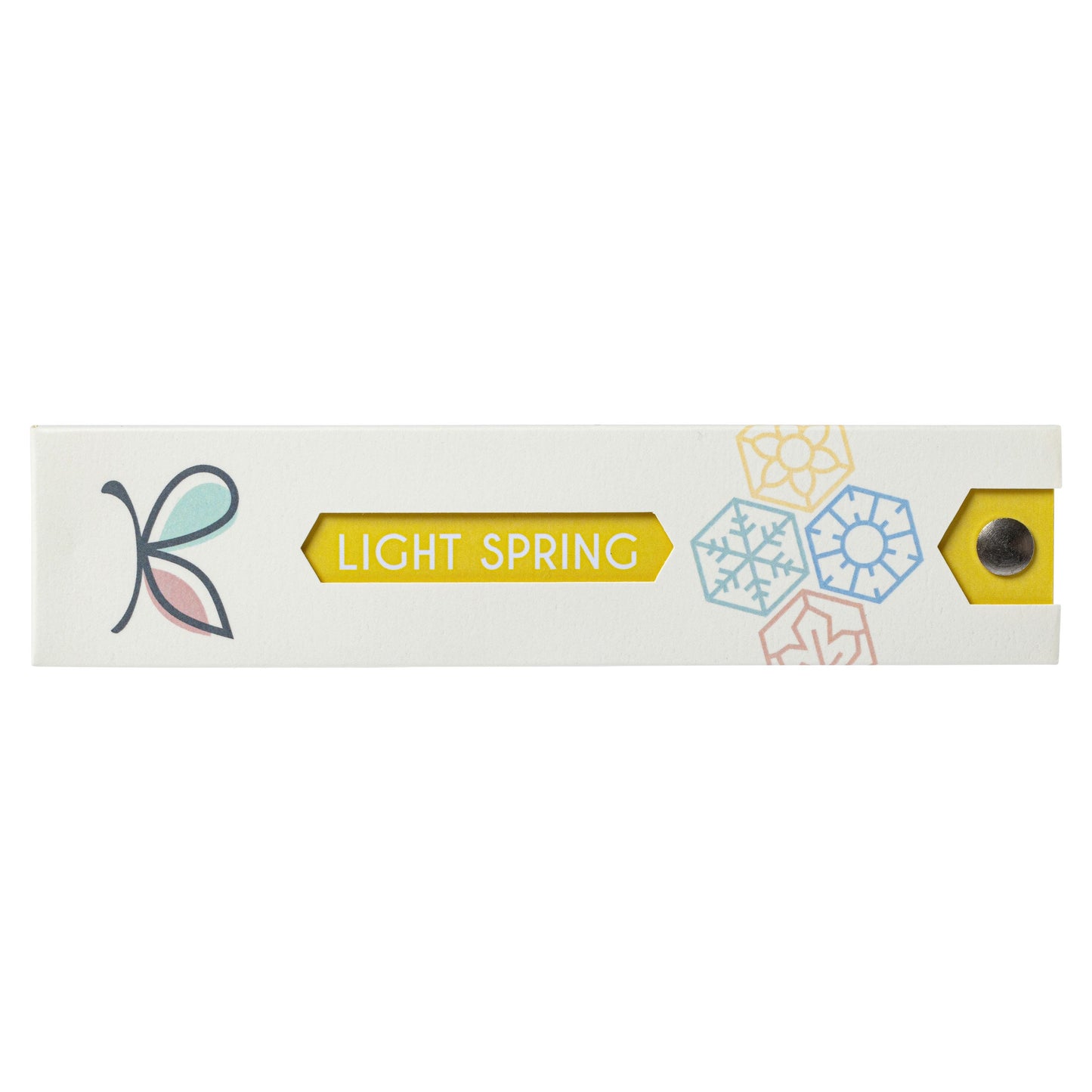 LIGHT Spring Colour Palette – 12 Season Colour Analysis Fan by Kelly Tavora.