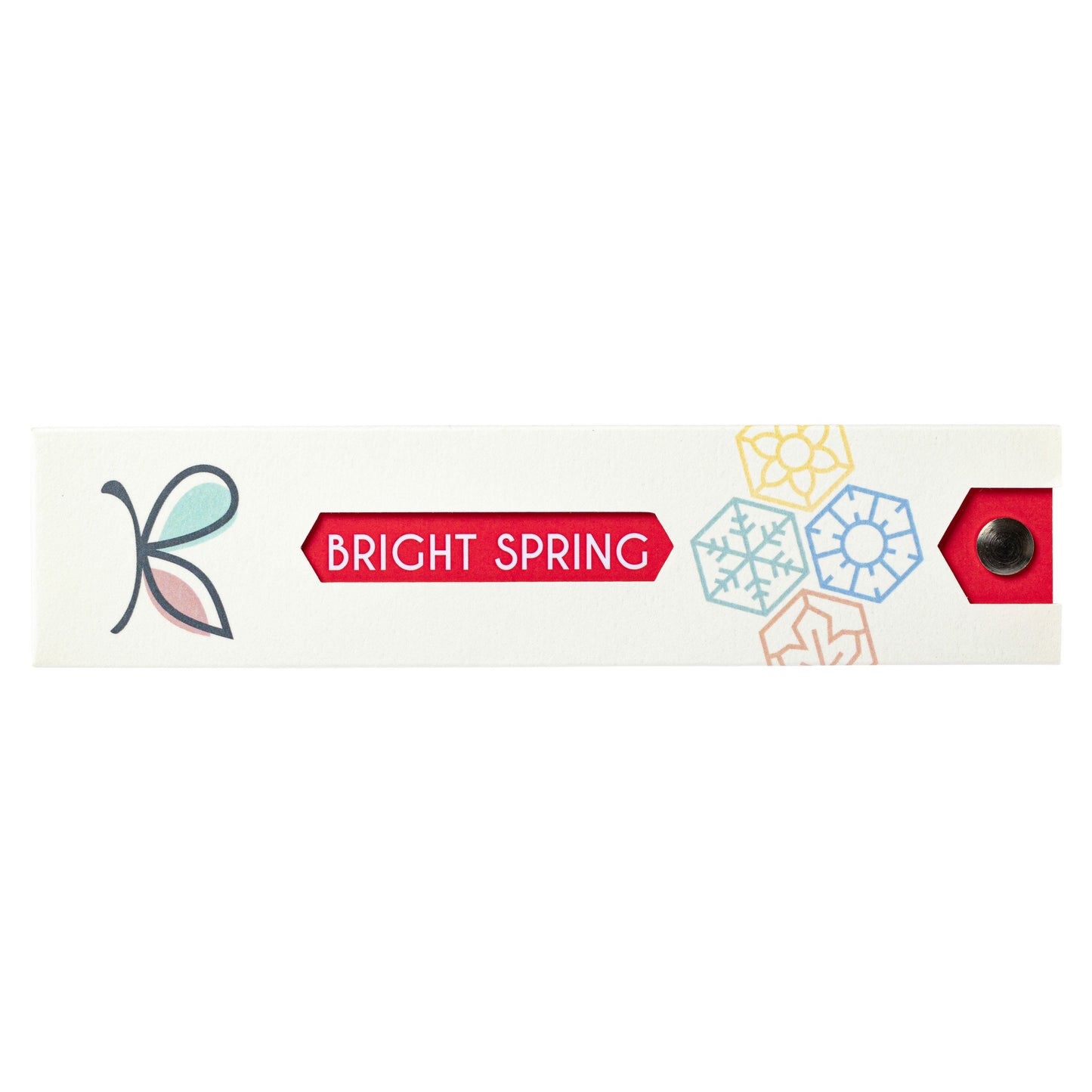 BRIGHT/CLEAR SPRING Colour Palette – 12 Season Colour Analysis Fan by Kelly Tavora.