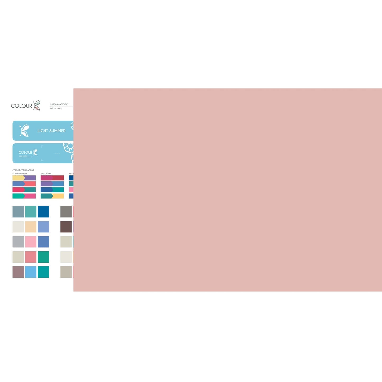 LIGHT Summer DIGITAL colour palette