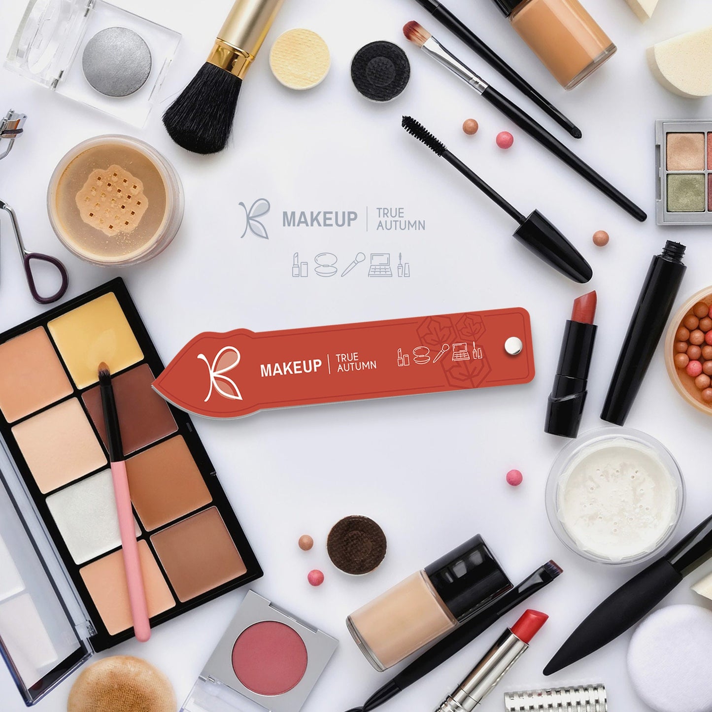 True Autumn Makeup Colour Palette