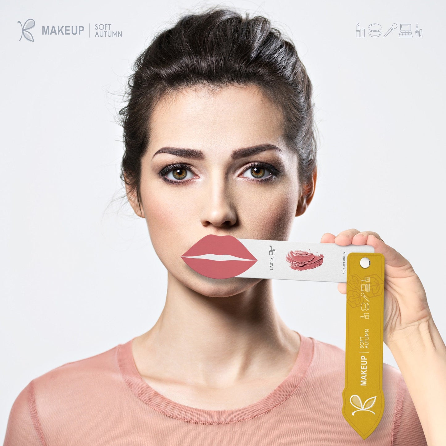 Soft Autumn Makeup Colour Palette