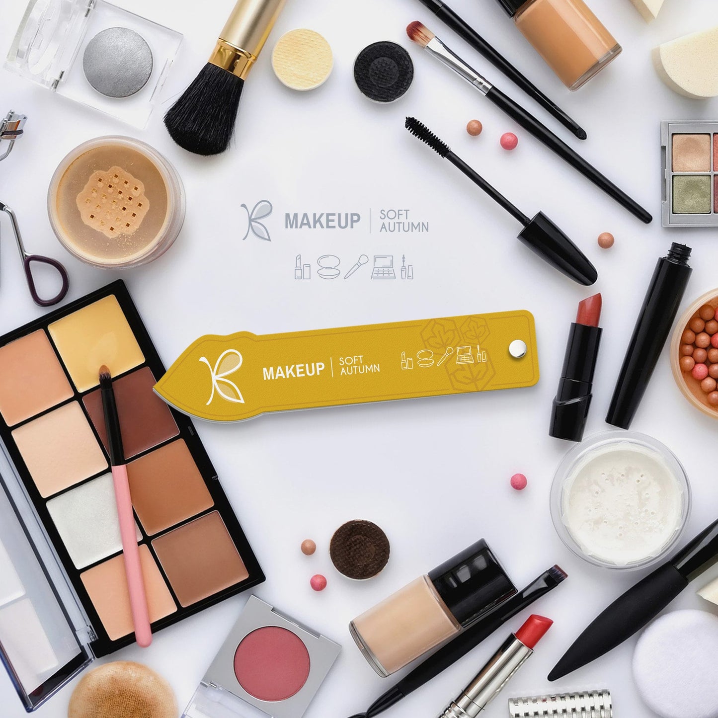 Soft Autumn Makeup Colour Palette