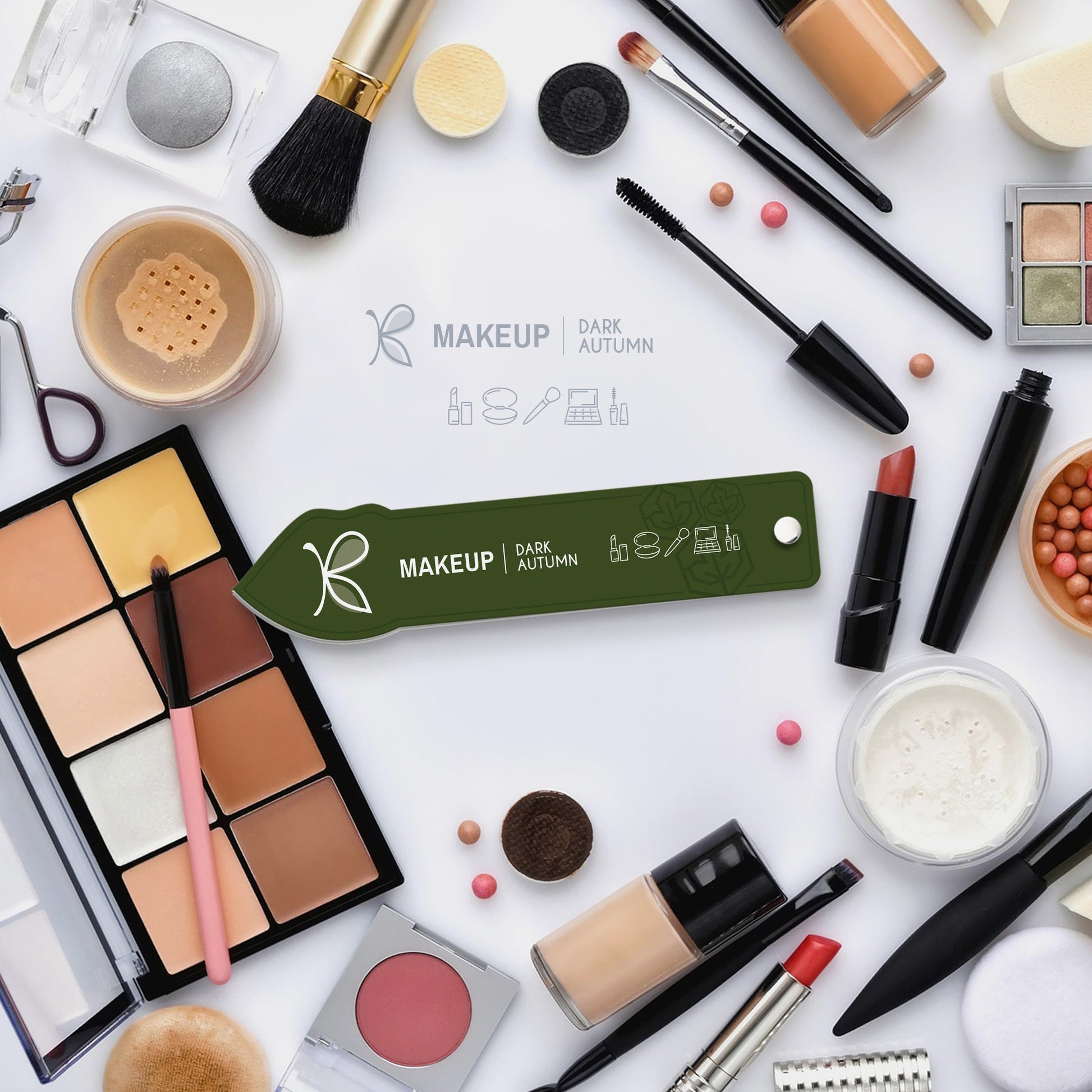 Dark Autumn Makeup Colour Palette