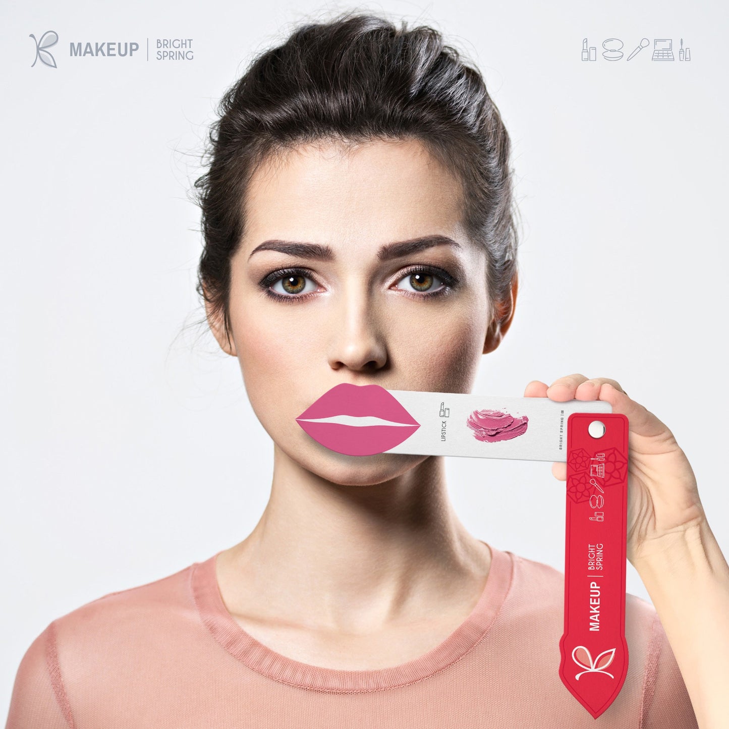 Bright Spring Makeup Colour Palette