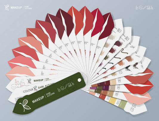 Dark Autumn Makeup Colour Palette