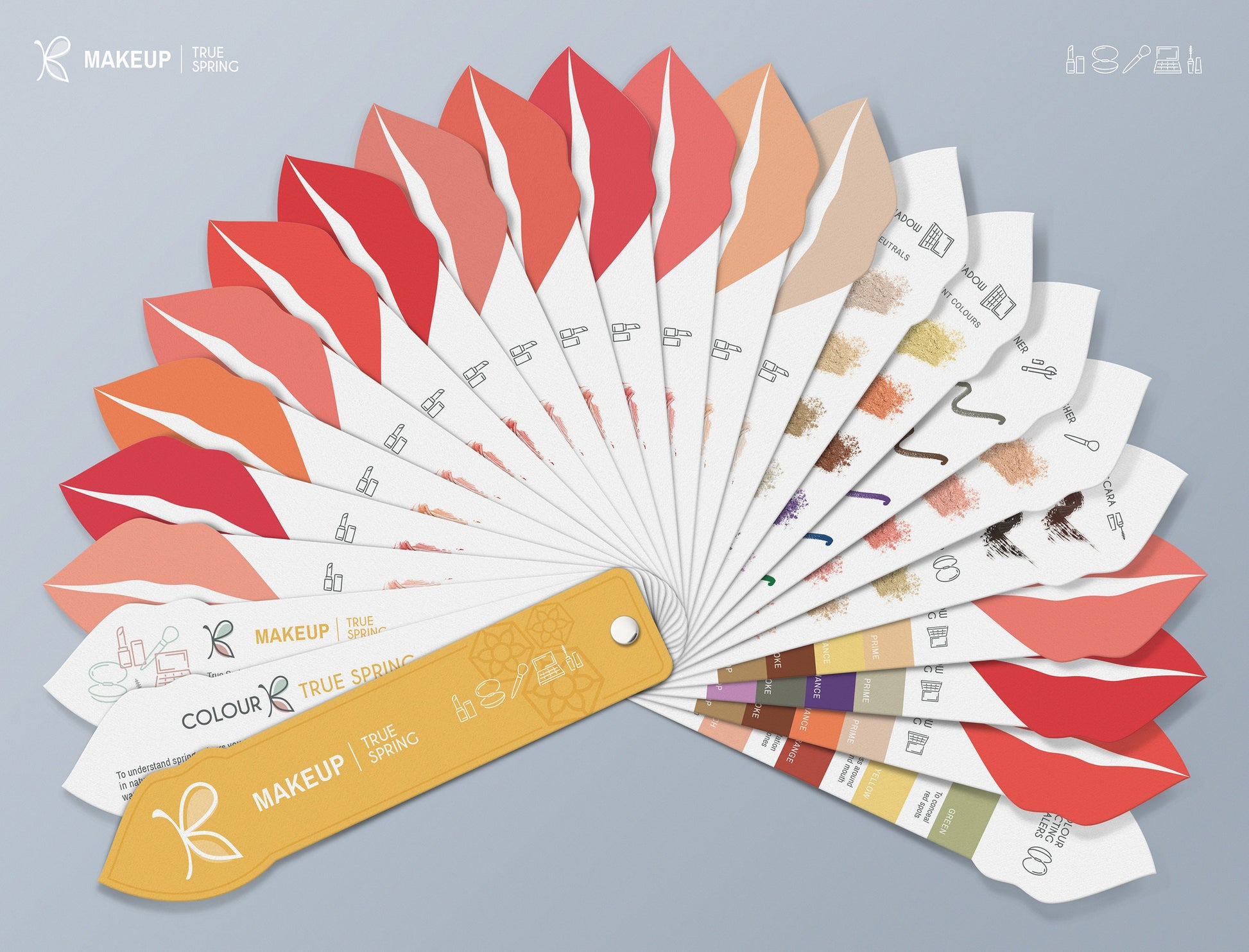 True Spring Makeup Colour Palette