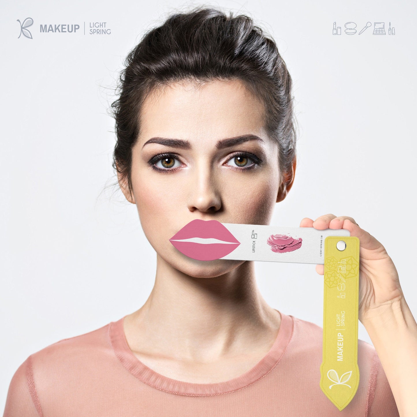 Light Spring Makeup Colour Palette