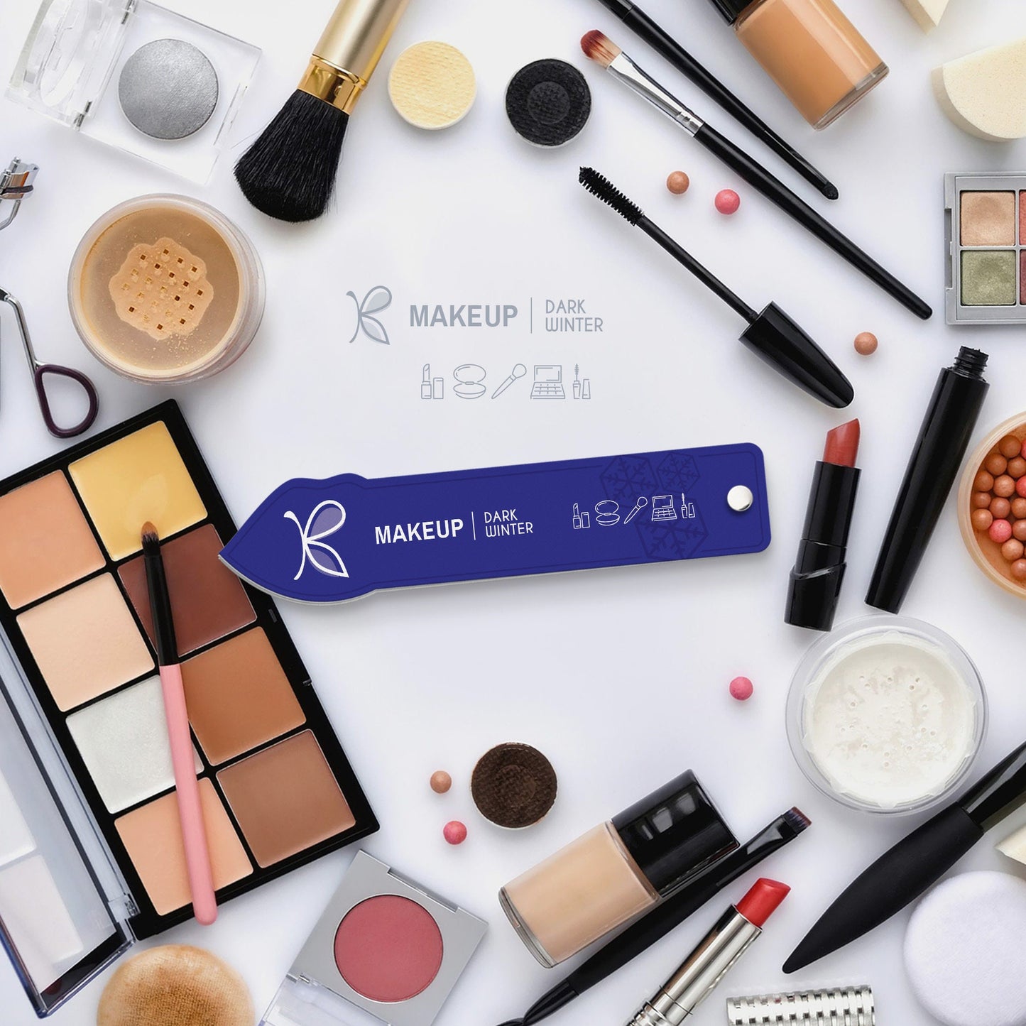 Dark Winter Makeup Colour Palette