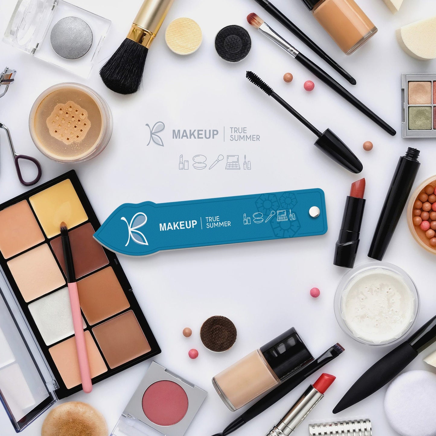 True Summer Makeup Colour Palette