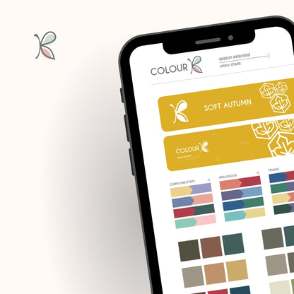 SOFT Autumn DIGITAL colour palette