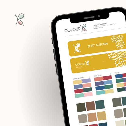 SOFT Autumn DIGITAL colour palette