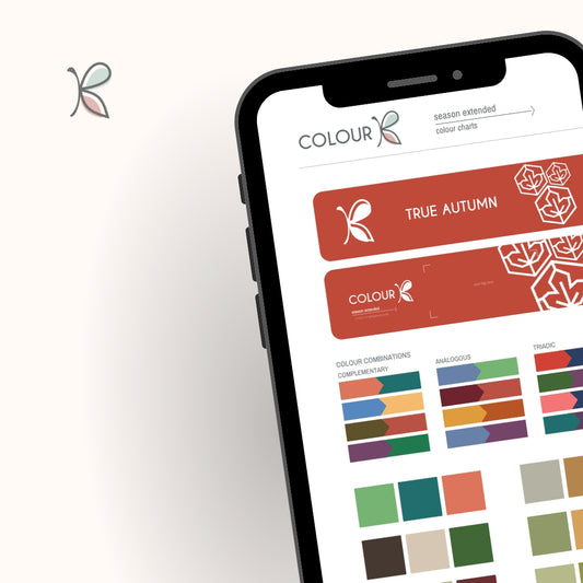 TRUE / WARM Autumn DIGITAL colour palette