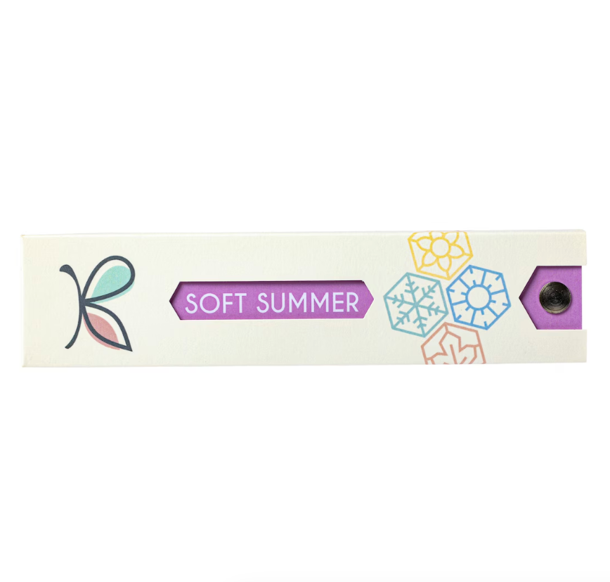 SOFT Summer Colour Palette Fan