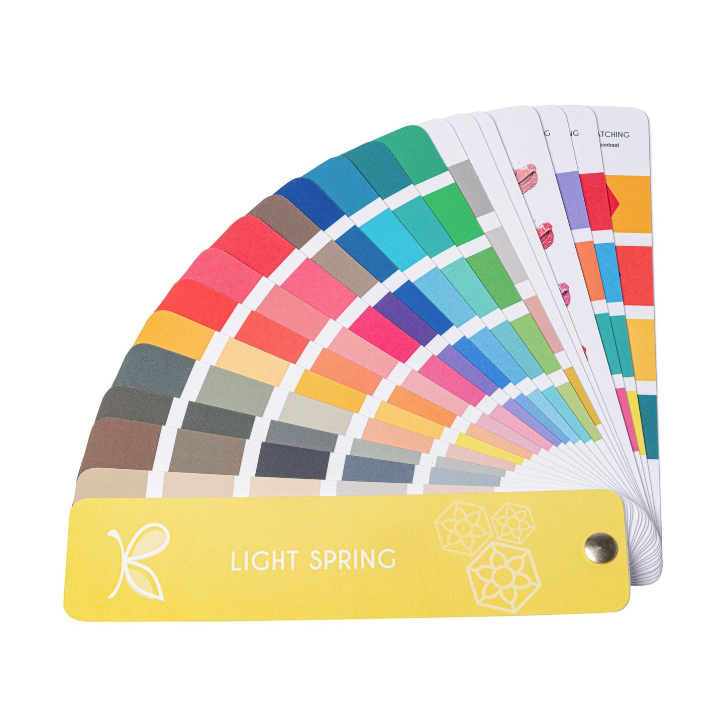 LIGHT / CLEAR Spring Colour Palette Fan